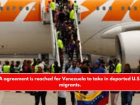A agreement is reached for Venezuela to take in deported U.S. migrants.