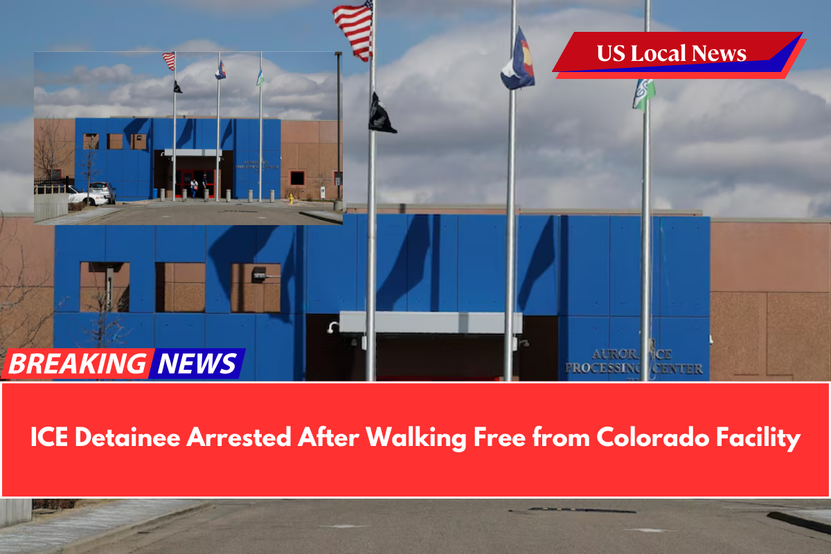 ICE Detainee Arrested After Walking Free from Colorado Facility