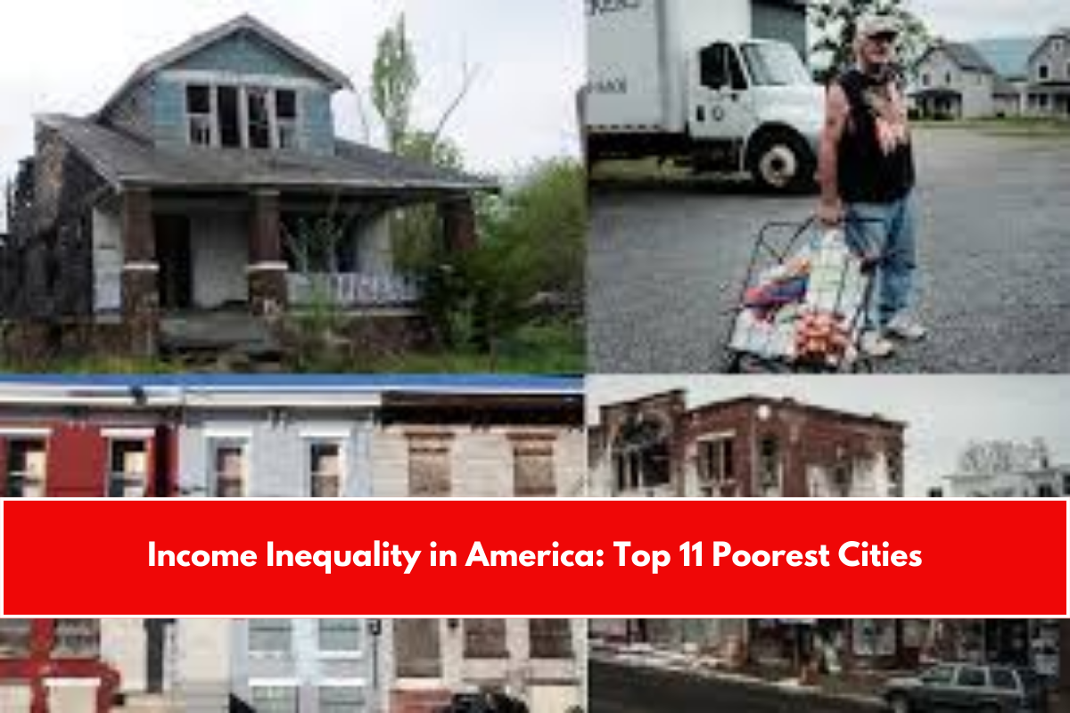Income Inequality in America Top 11 Poorest Cities