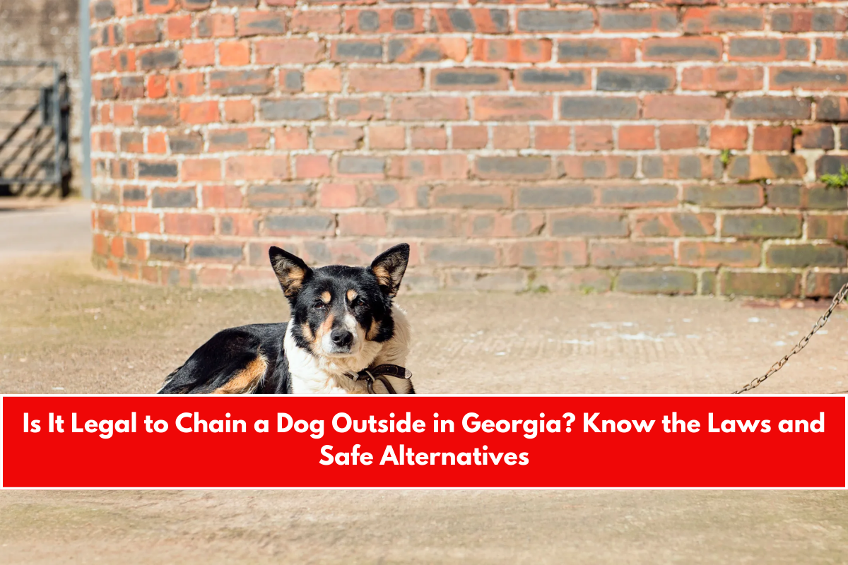 Is It Legal to Chain a Dog Outside in Georgia Know the Laws and Safe Alternatives