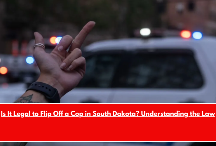Is It Legal to Flip Off a Cop in South Dakota Understanding the Law