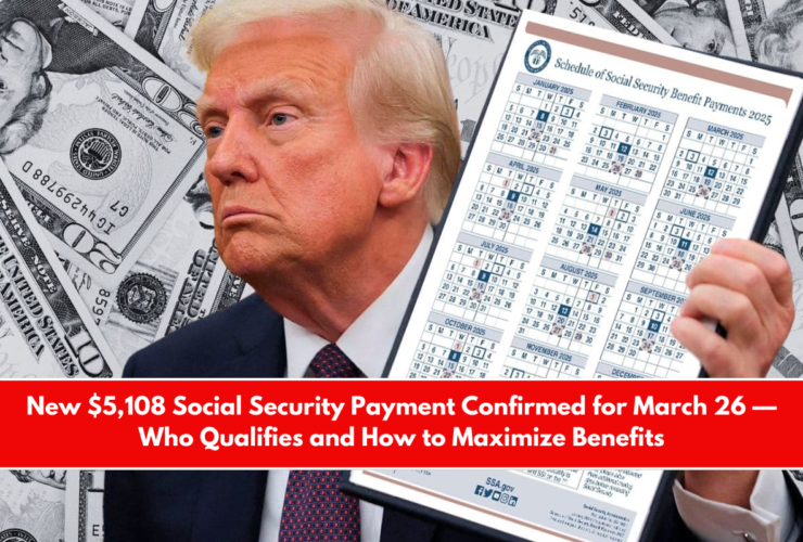 New $5,108 Social Security Payment Confirmed for March 26 — Who Qualifies and How to Maximize Benefits