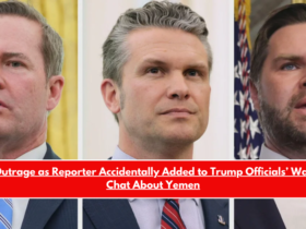 Outrage as Reporter Accidentally Added to Trump Officials’ War Chat About Yemen