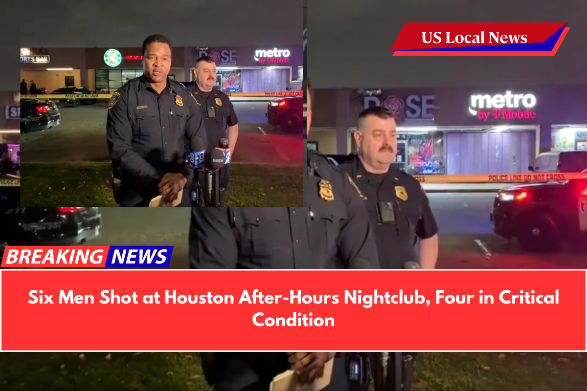 Six Men Shot at Houston After-Hours Nightclub, Four in Critical Condition