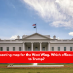 This is the seating map for the West Wing. Which offices are closest to Trump