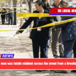A 52-year-old man was fatally stabbed across the street from a Brooklyn playground