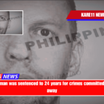 A Saint Paul man was sentenced to 24 years for crimes committed half a world away
