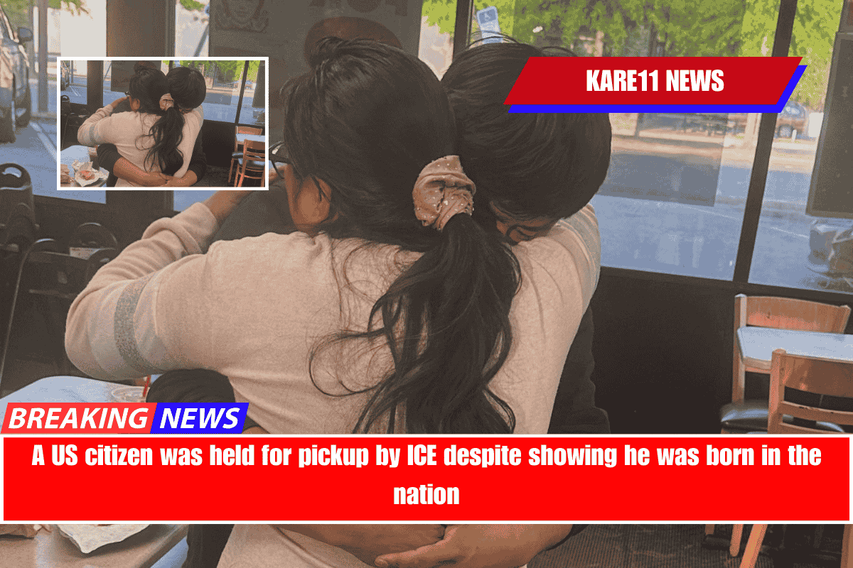 A US citizen was held for pickup by ICE despite showing he was born in the nation