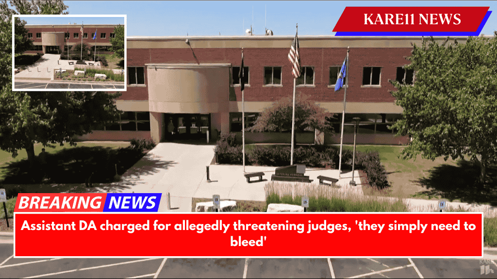 Assistant DA charged for allegedly threatening judges, 'they simply need to bleed'