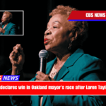 Barbara Lee declares win in Oakland mayor's race after Loren Taylor concedes