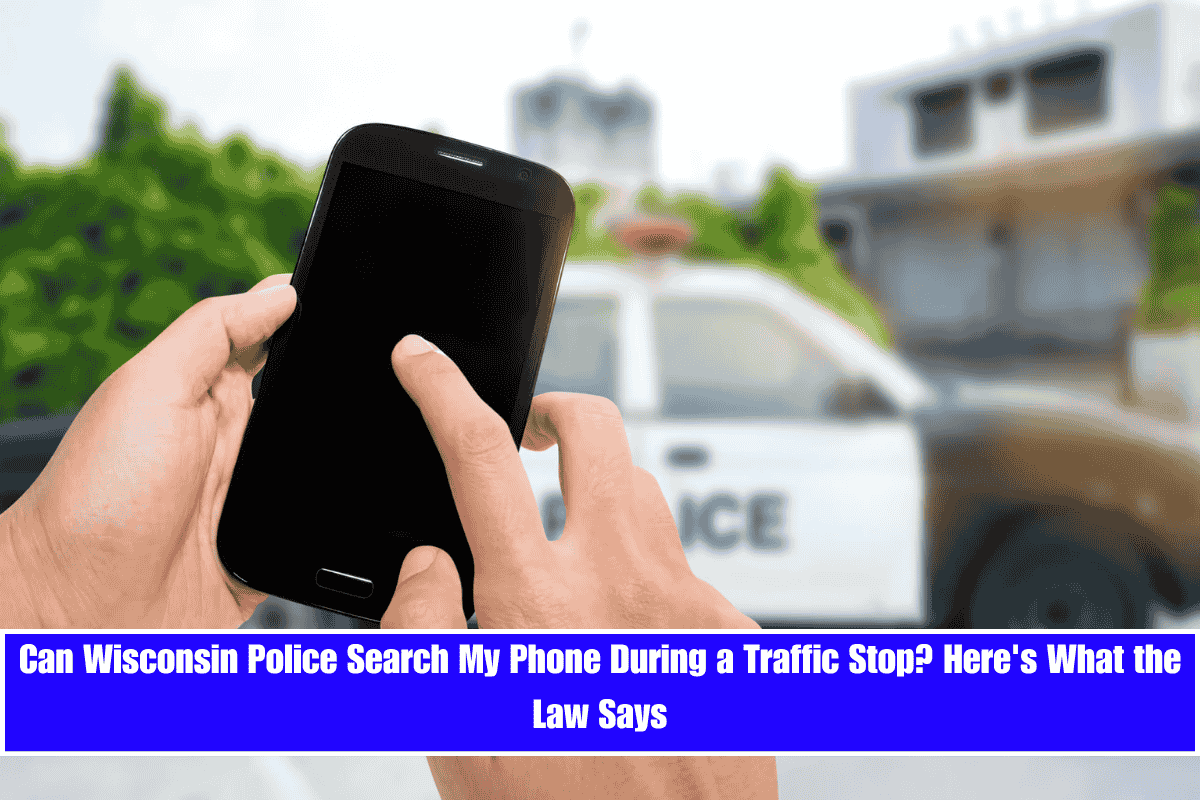 Can Wisconsin Police Search My Phone During a Traffic Stop Here's What the Law Says