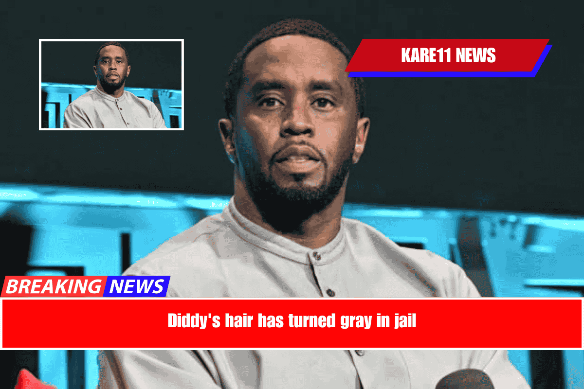 Diddy's hair has turned gray in jail
