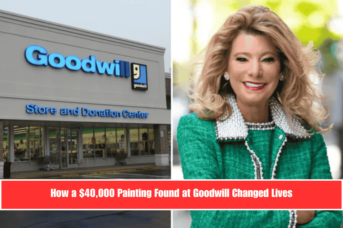 How a $40,000 Painting Found at Goodwill Changed Lives