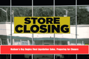 Hudson's Bay Begins Final Liquidation Sales, Preparing for Closure