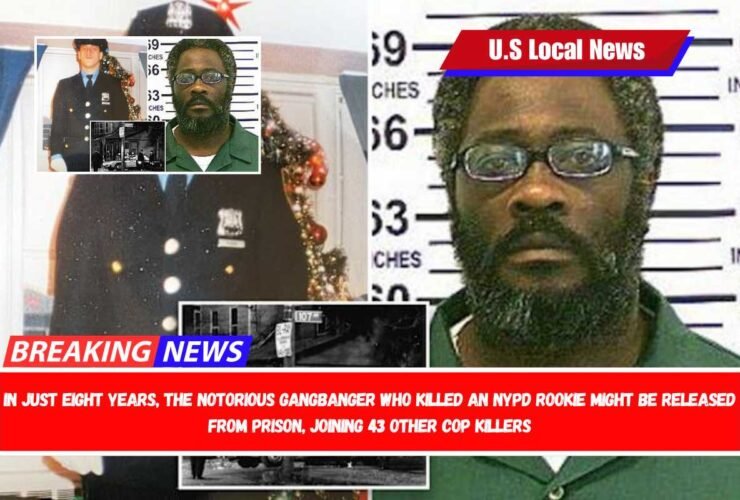 In just eight years, the notorious gangbanger who killed an NYPD rookie might be released from prison, joining 43 other cop killers