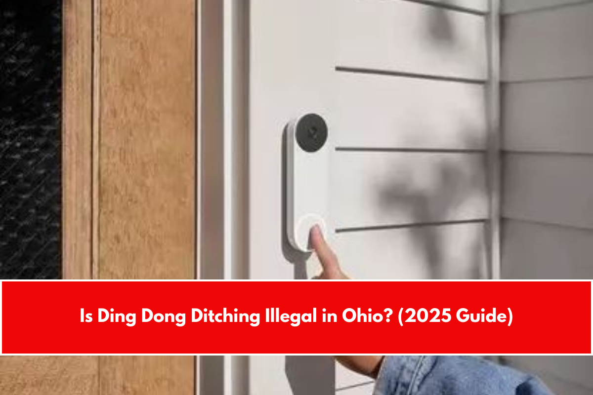 Is Ding Dong Ditching Illegal in Ohio (2025 Guide)