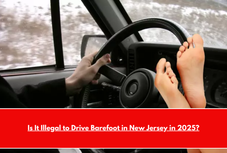 Is It Illegal to Drive Barefoot in New Jersey in 2025