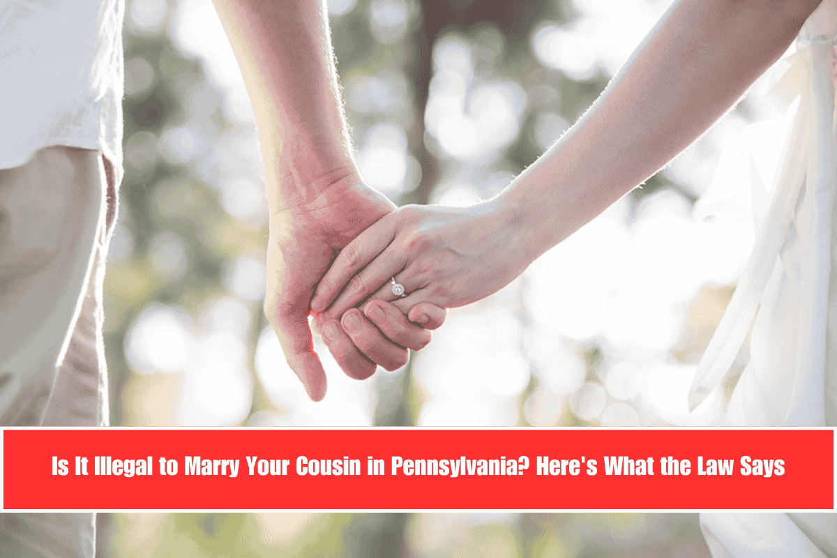 Is It Illegal to Marry Your Cousin in Pennsylvania Here's What the Law Says