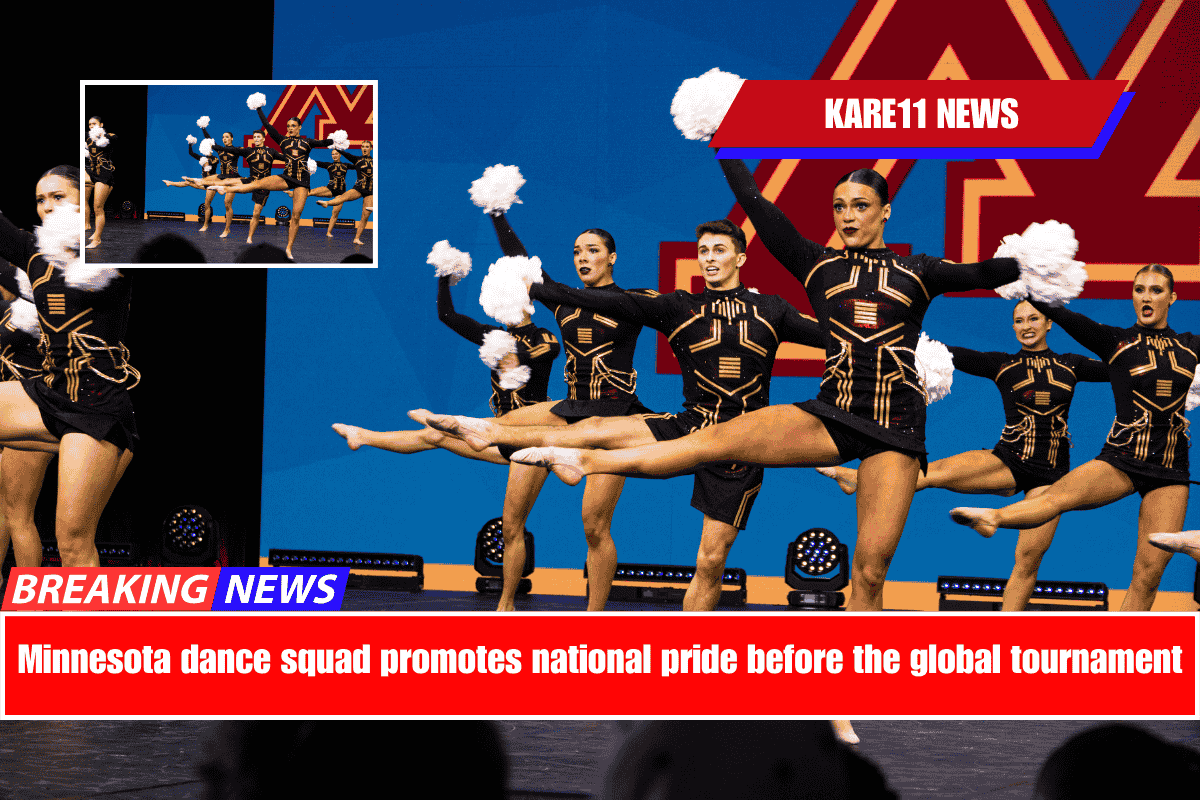 Minnesota dance squad promotes national pride before the global tournament