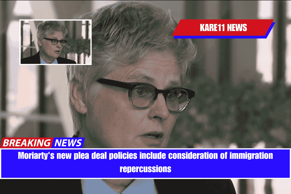 Moriarty's new plea deal policies include consideration of immigration repercussions