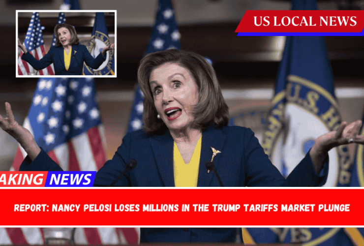 Report Nancy Pelosi Loses Millions in the Trump Tariffs Market Plunge