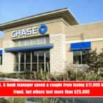SCAM SAVIOR. A bank manager saved a couple from losing $17,000 in a 'warrant' fraud, but others lost more than $25,000