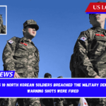 South Korea claims 10 North Korean soldiers breached the military demarcation line, and warning shots were fired