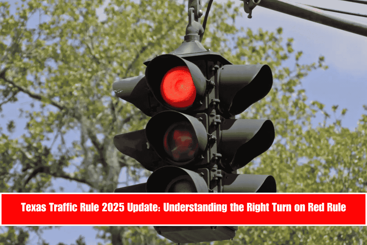 Texas Traffic Rule 2025 Update Understanding the Right Turn on Red Rule