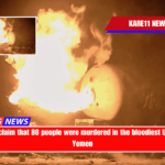 The Huthis claim that 80 people were murdered in the bloodiest US attack on Yemen