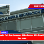 The Minneapolis Park Board renames Sibley Park as 40th Street Park for the time being