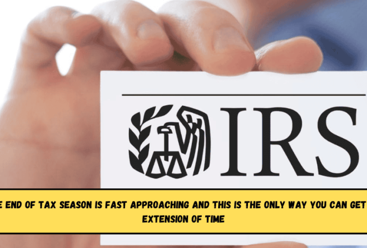 The end of Tax Season is fast approaching and this is the only way you can get an extension of time