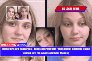 These girls are dangerous' Teens charged with 'mob action' allegedly pulled women into the woods and beat them up