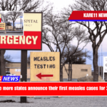 Three more states announce their first measles cases for 2025