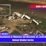 Tornado touchdowns in Minnesota and Wisconsin are confirmed by the National Weather Service