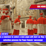 Vatican says a conclave to select a new pope will start on May 7. This is the selection process for Pope Francis' successor