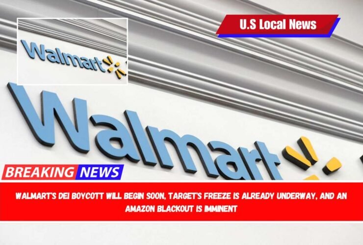 Walmart's DEI boycott will begin soon, Target's freeze is already underway, and an Amazon blackout is imminent