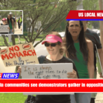 West Virginia communities see demonstrators gather in opposition to Trump