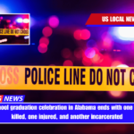 A high school graduation celebration in Alabama ends with one youngster killed, one injured, and another incarcerated