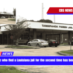 An inmate who fled a Louisiana jail for the second time has been caught