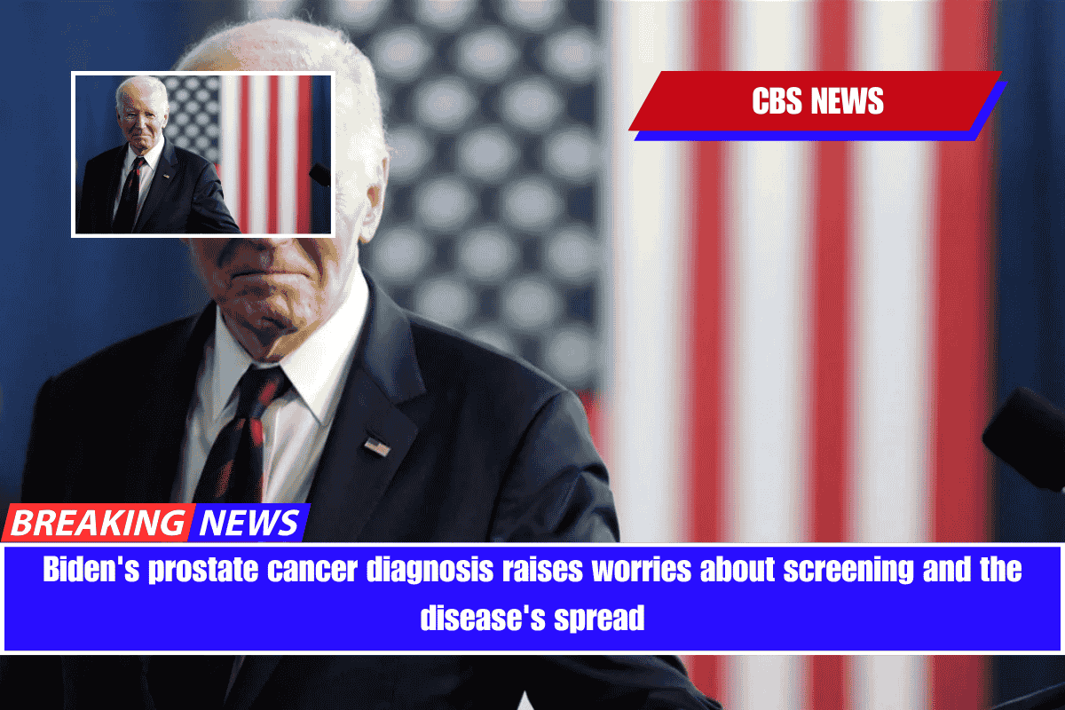 Biden's prostate cancer diagnosis raises worries about screening and the disease's spread