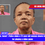 Boom, boom, boom Police claim a 72-year-old woman shoots her noisy son for playing a video game