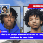 Brother was killed by his younger adolescent sister and her companion while standing on the street. Police