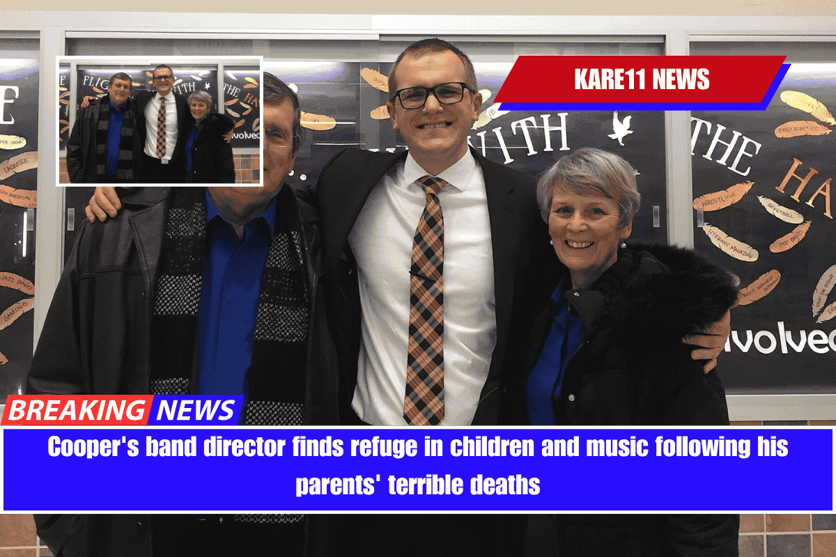 Cooper's band director finds refuge in children and music following his parents' terrible deaths
