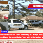 Five months after the death of the father and sibling in a 90 mph vehicle accident, a missing 1-year-old was discovered in the burn pile at the family's house Sheriff