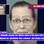 Florida lady allegedly smacks her elderly sister in the head with a cellphone, knocks her wheelchair into a dresser, and chokes her