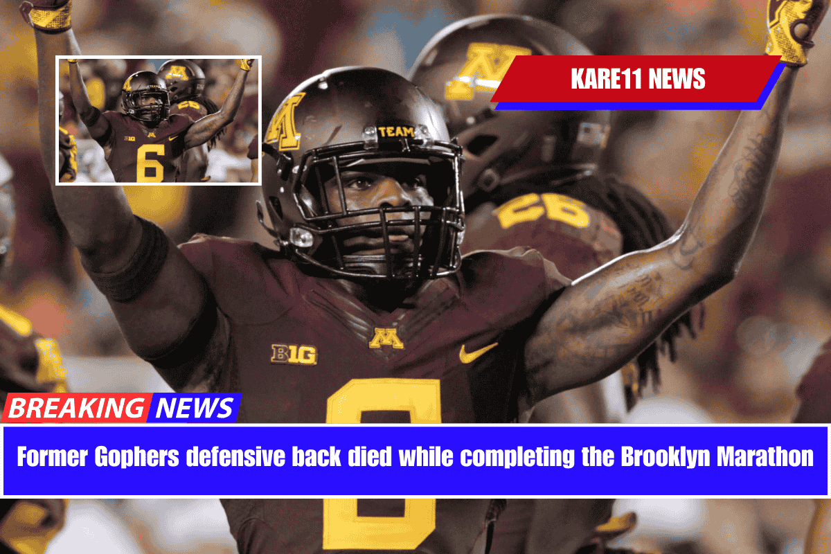Former Gophers defensive back died while completing the Brooklyn Marathon
