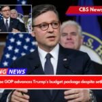 House GOP advances Trump's budget package despite setback