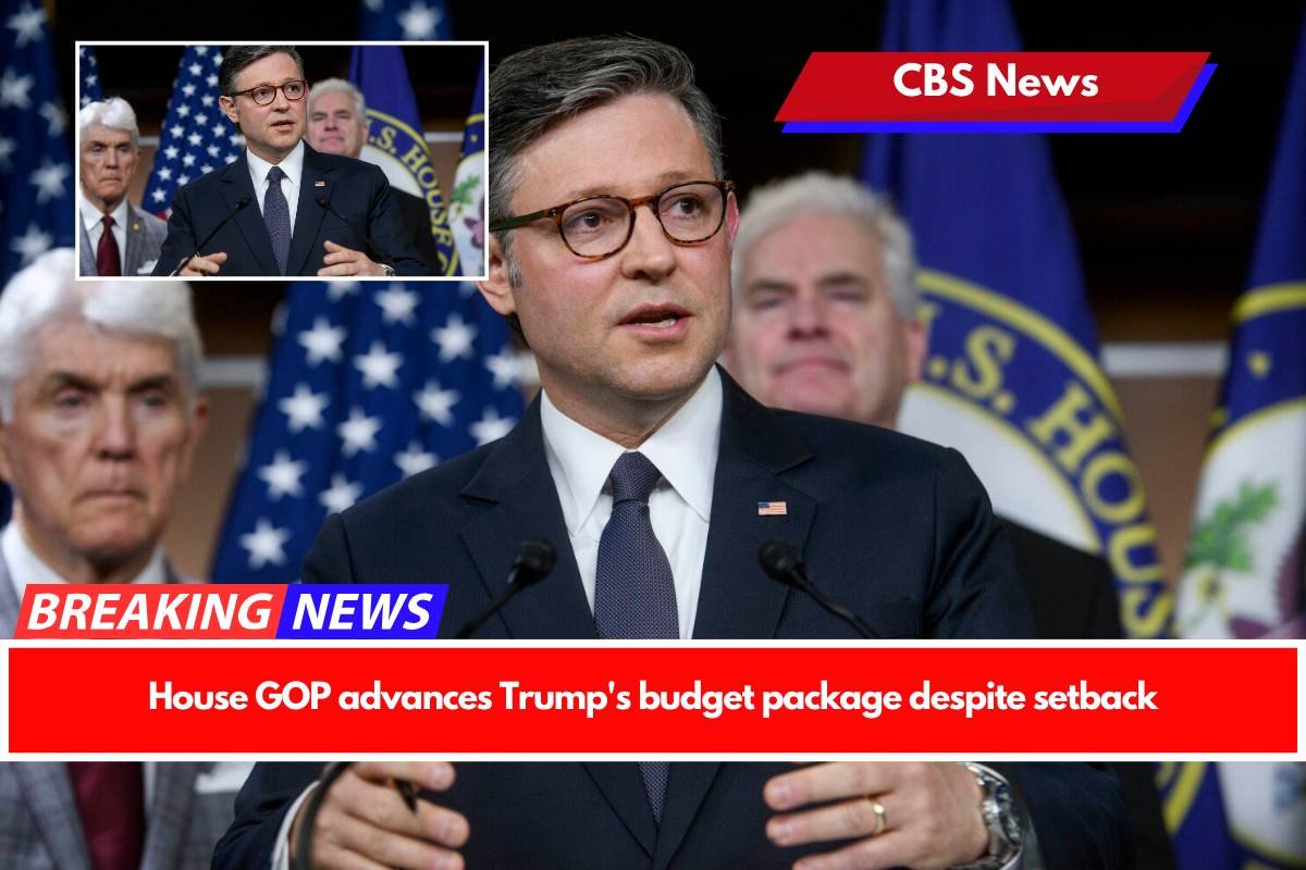 House GOP advances Trump's budget package despite setback