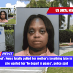 I'm pulling out' Nurse fatally pulled her mother's breathing tube in ICU because she wanted her 'to depart in peace', police said