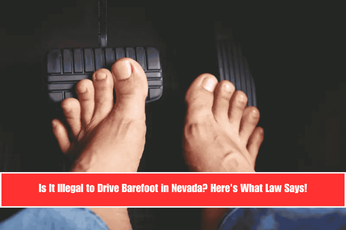 Is It Illegal to Drive Barefoot in Nevada Here's What Law Says!